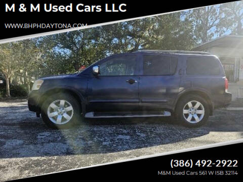 2010 Nissan Armada for sale at M & M Used Cars LLC in Daytona Beach FL