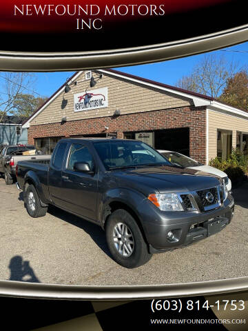 2017 Nissan Frontier for sale at NEWFOUND MOTORS INC in Seabrook NH