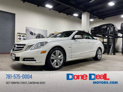 2012 Mercedes-Benz E-Class for sale at DONE DEAL MOTORS in Canton MA