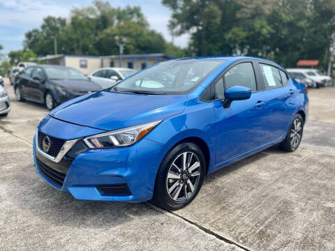 2021 Nissan Versa for sale at HOUSTON CAR SALES INC in Houston TX