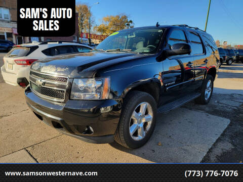 2009 Chevrolet Tahoe for sale at SAM'S AUTO SALES in Chicago IL