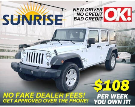 2017 Jeep Wrangler Unlimited for sale at AUTOFYND in Elmont NY