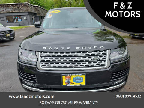 2015 Land Rover Range Rover Supercharged