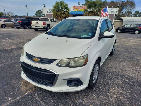 2017 Chevrolet Sonic for sale at Sun Coast City Auto Sales in Mobile AL