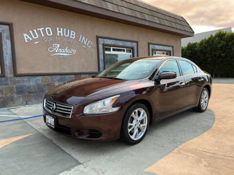 2014 Nissan Maxima for sale at Auto Hub, Inc. in Anaheim CA