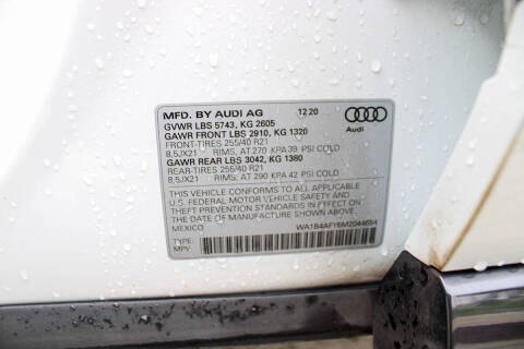 2021 Audi SQ5 3.0T quattro Premium Plus