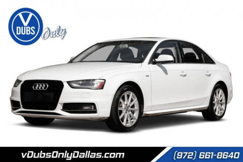 2014 Audi A4 for sale at VDUBS ONLY in Plano TX