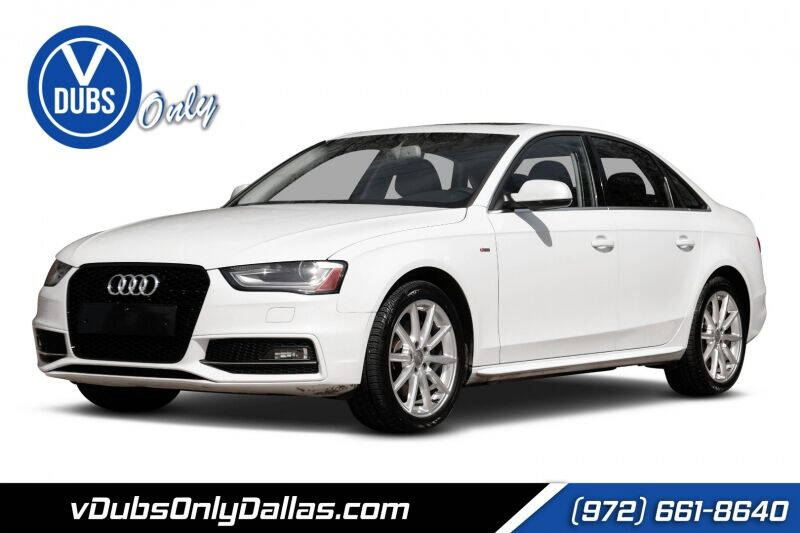 2014 Audi A4 for sale at VDUBS ONLY in Plano TX