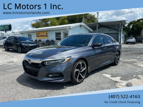 2020 Honda Accord for sale at LC Motors 1 Inc. in Orlando FL
