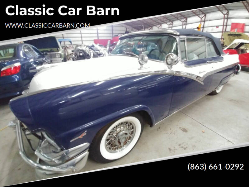 1956 Ford Crown Victoria for sale at Classic Car Barn in Williston FL
