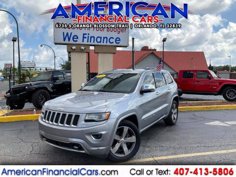 2014 Jeep Grand Cherokee for sale at American Financial Cars in Orlando FL