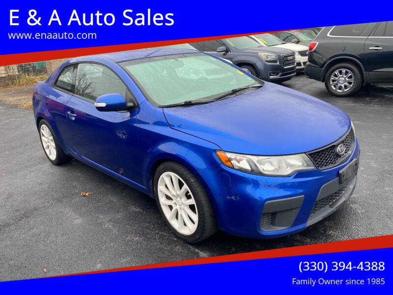 2010 Kia Forte Koup for sale at E & A Auto Sales in Warren OH