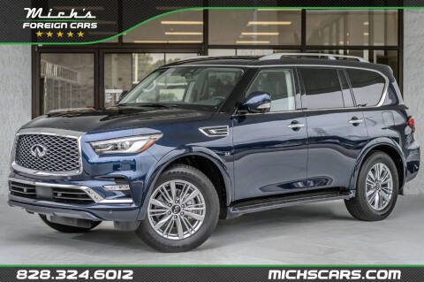 2020 Infiniti QX80 for sale at Mich's Foreign Cars in Hickory NC