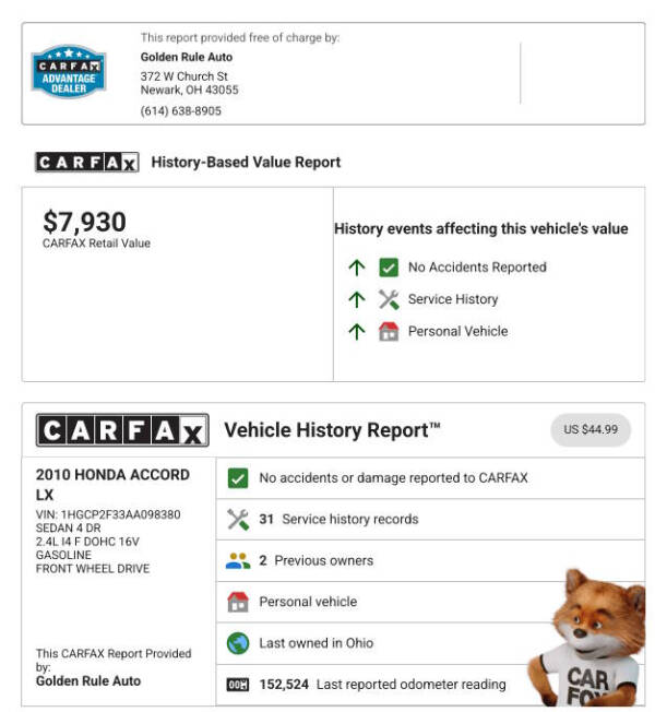 2010 Honda Accord LX