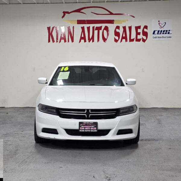 2016 Dodge Charger for sale at Kian Auto Sales in Sacramento CA