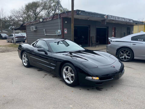 2004 Chevrolet Corvette for sale at Texas Luxury Auto in Houston TX