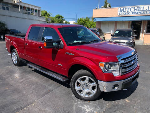 2013 Ford F-150 for sale at MITCHELL MOTOR CARS in Fort Lauderdale FL