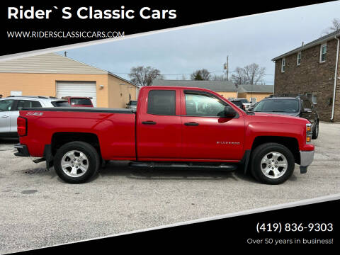 2014 Chevrolet Silverado 1500 for sale at Rider`s Classic Cars in Millbury OH