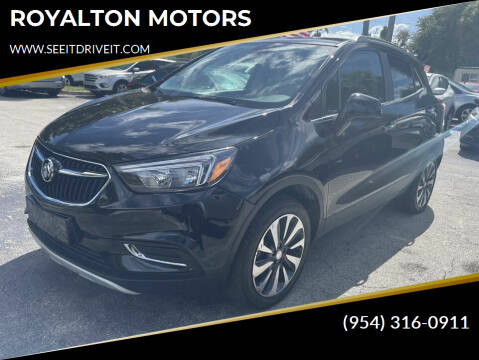 2021 Buick Encore for sale at ROYALTON MOTORS in Plantation FL