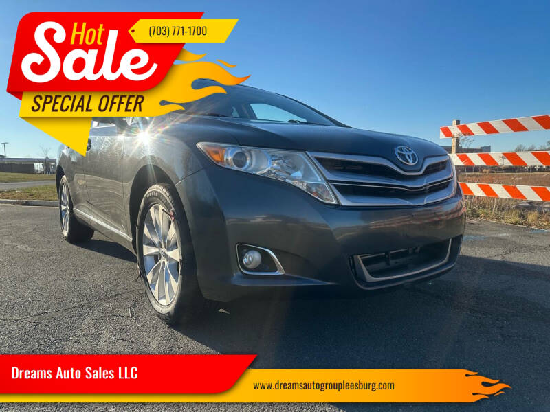 2013 Toyota Venza for sale at Dreams Auto Sales LLC in Leesburg VA