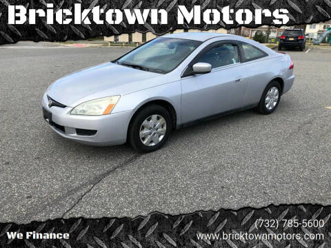 2004 Honda Accord for sale at Bricktown Motors in Brick NJ