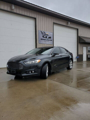 2014 Ford Fusion Hybrid for sale at Born Again Auto's in Sioux Falls SD