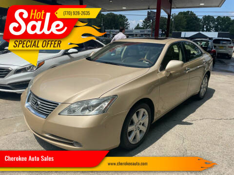 2007 Lexus ES 350 for sale at Cherokee Auto Sales in Acworth GA