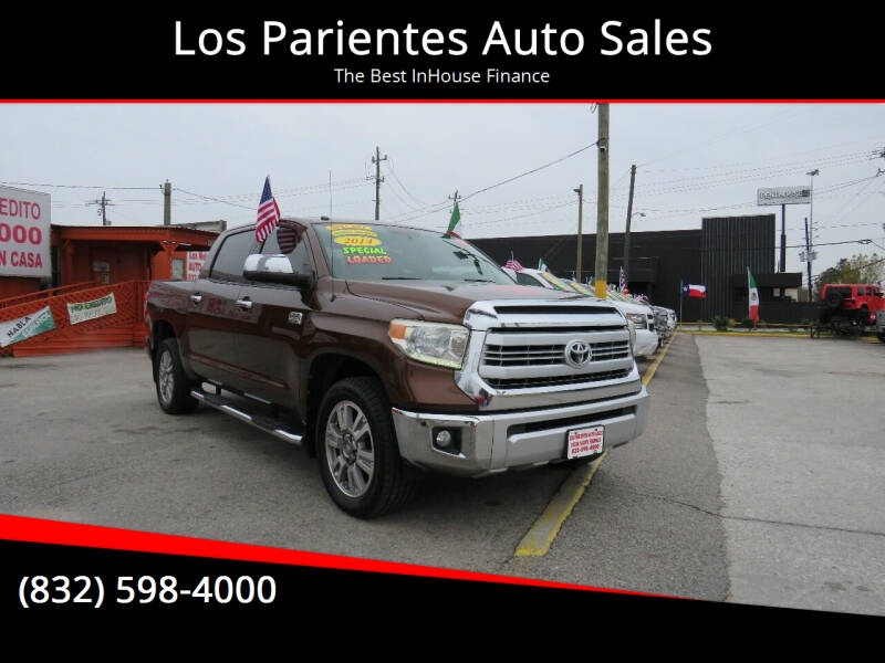 2014 Toyota Tundra for sale at Los Parientes Auto Sales in Houston TX