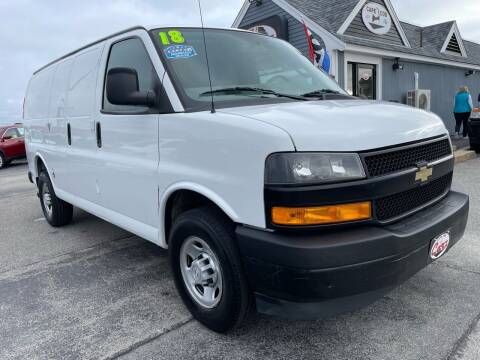 2018 Chevrolet Express for sale at Cape Cod Carz in Hyannis MA