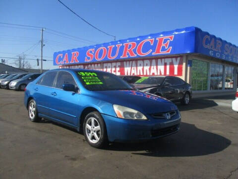 2005 Honda Accord for sale at CAR SOURCE OKC in Oklahoma City OK