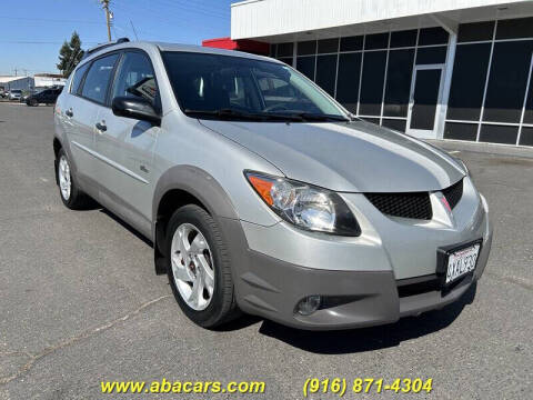 2003 Pontiac Vibe for sale at About New Auto Sales in Lincoln CA