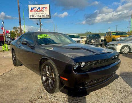 2021 Dodge Challenger for sale at US Auto Group in South Houston TX