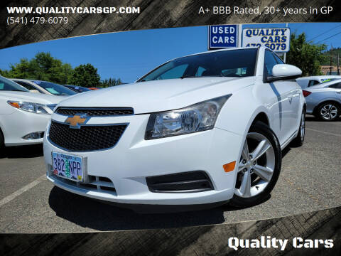 2014 Chevrolet Cruze for sale at Quality Cars in Grants Pass OR