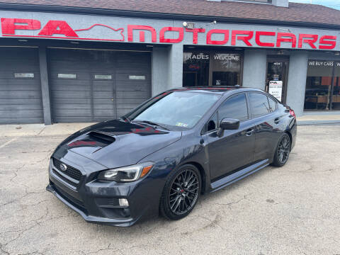 2016 Subaru WRX for sale at PA Motorcars in Conshohocken PA