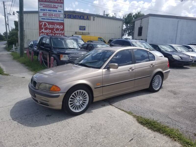 2001 BMW 3 Series for sale at DAVINA AUTO SALES in Longwood FL
