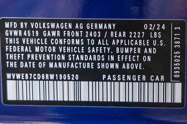 2024 Volkswagen Golf R 4Motion