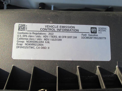 2022 Chevrolet Express 2500