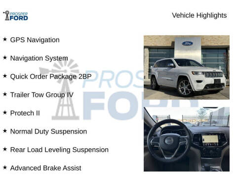 2020 Jeep Grand Cherokee Overland