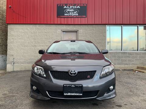2010 Toyota Corolla for sale at Alpha Motors in Chicago IL