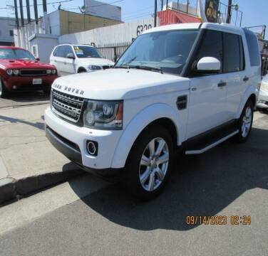 2015 Land Rover LR4 for sale at Rock Bottom Motors in North Hollywood CA