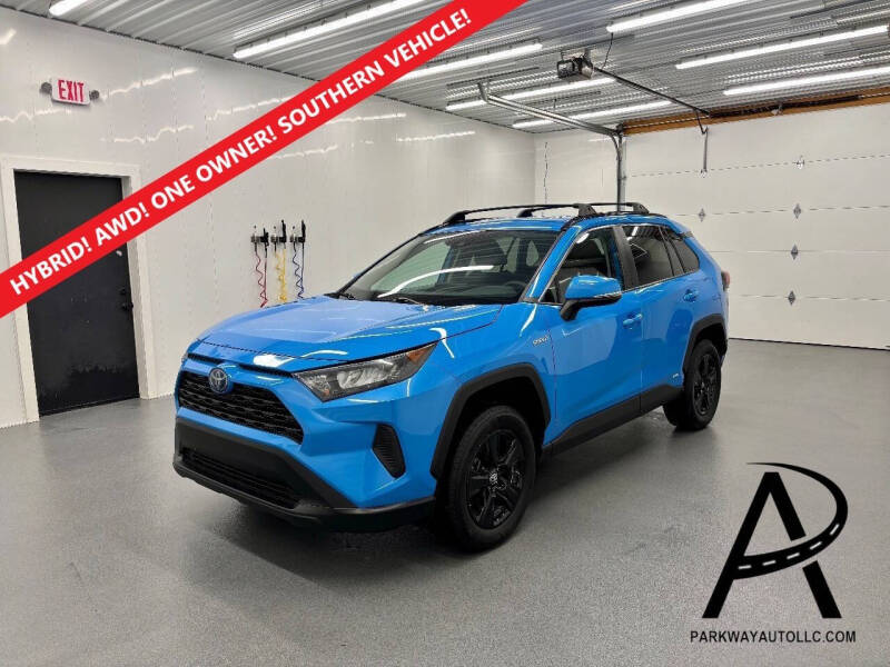 2019 Toyota RAV4 Hybrid for sale at Parkway Auto in Hudsonville MI