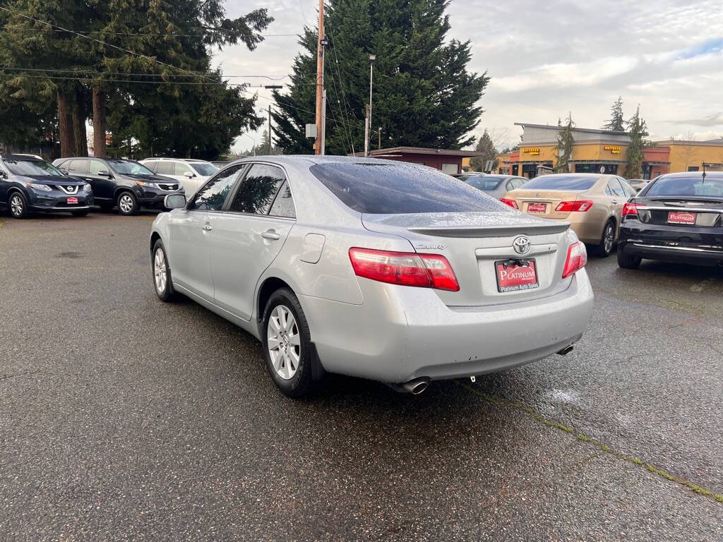 2007 Toyota Camry for sale at PLATINUM AUTO SALES INC in Lacey, WA