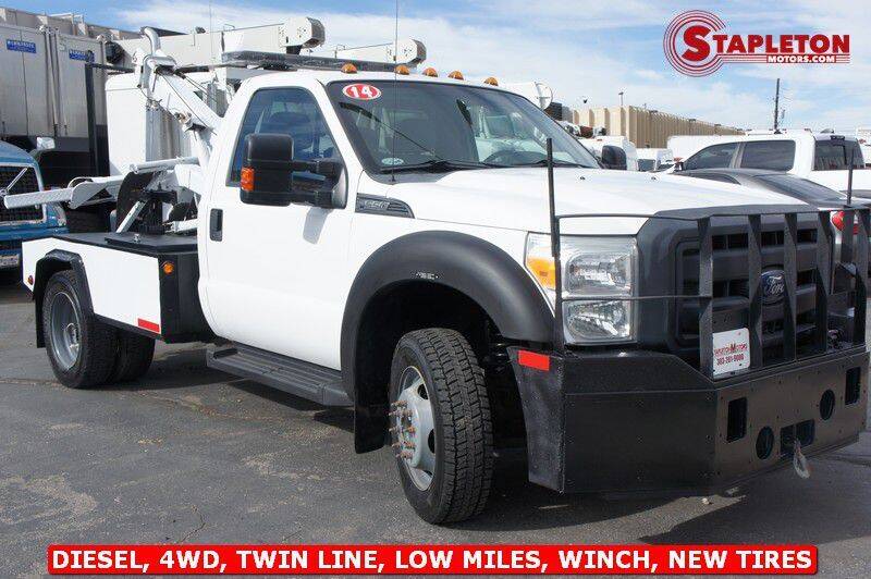 2014 Ford F-550 Super Duty for sale at STAPLETON MOTORS in Commerce City CO