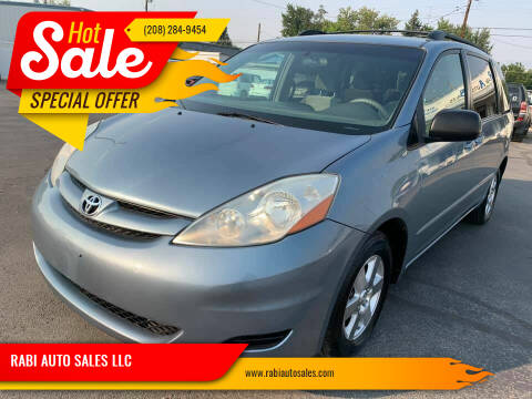 2007 Toyota Sienna for sale at RABI AUTO SALES LLC in Garden City ID