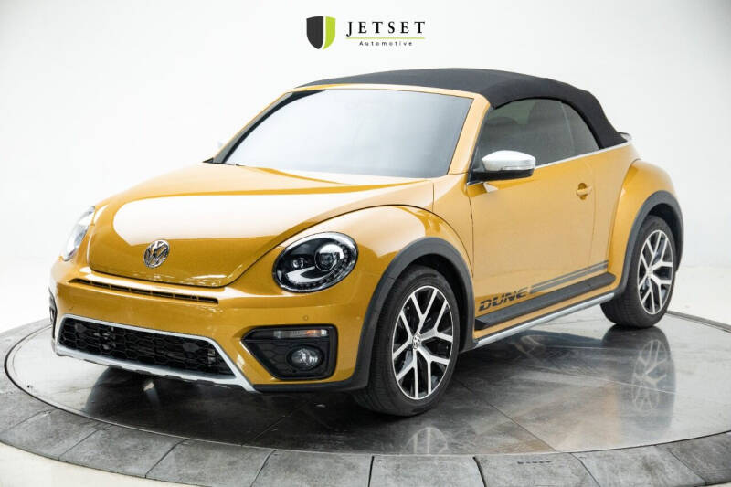 2017 Volkswagen Beetle Convertible for sale at Jetset Automotive in Cedar Rapids IA