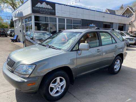 2003 Lexus RX 300 for sale at Rocky Mountain Motors LTD in Englewood CO