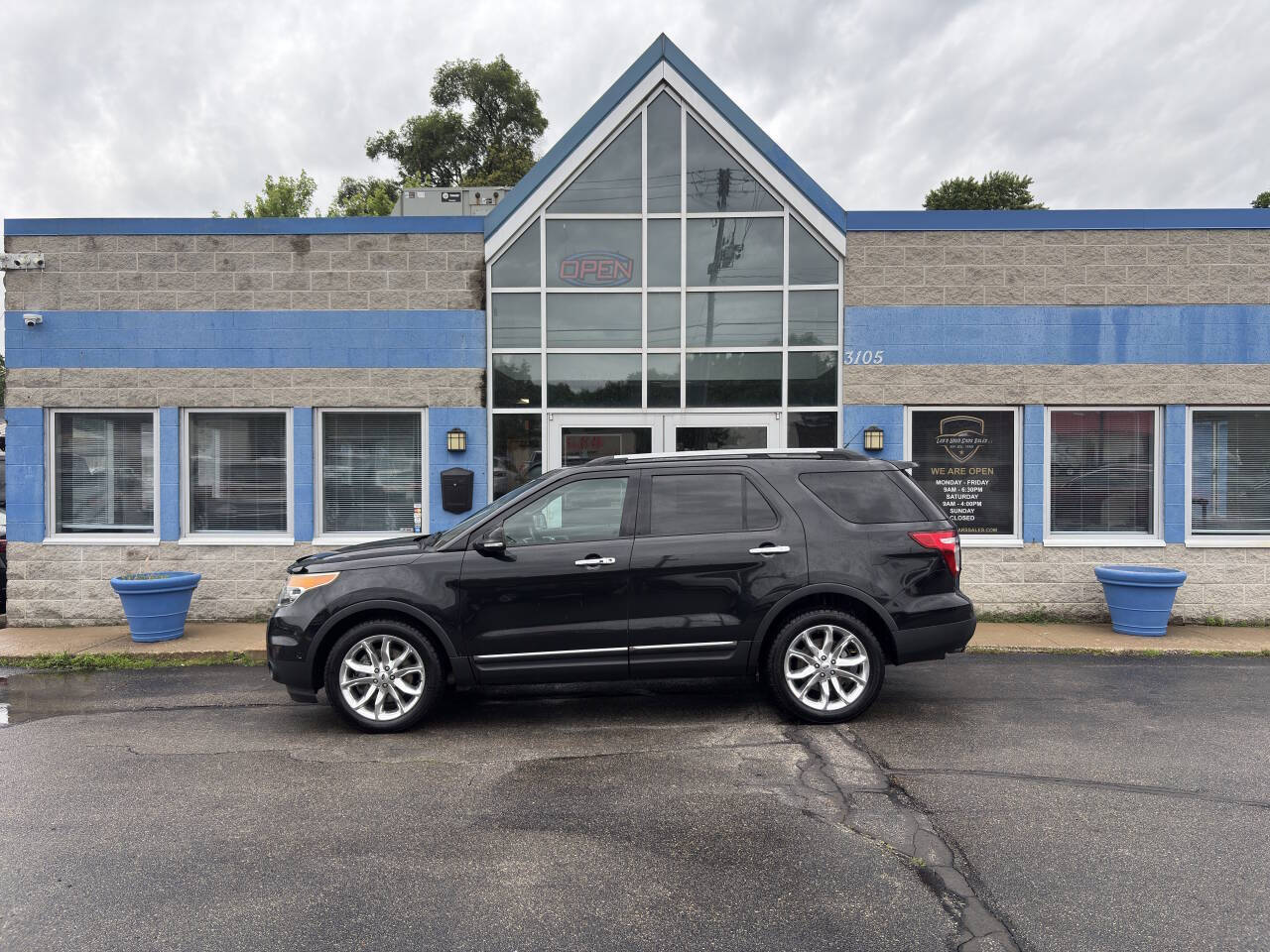 Black 2014 Ford Explorer Limited AWD Limited 4dr SUV 2