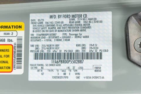 2023 Ford Mustang Mach 1