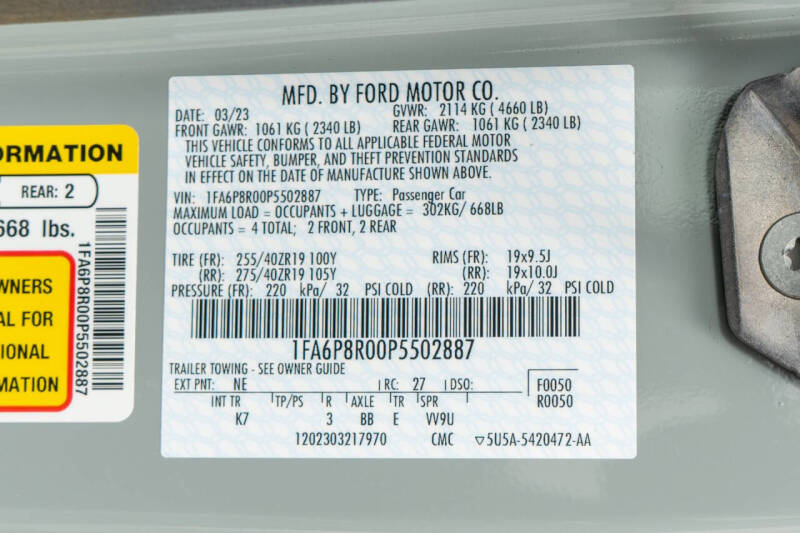 2023 Ford Mustang Mach 1