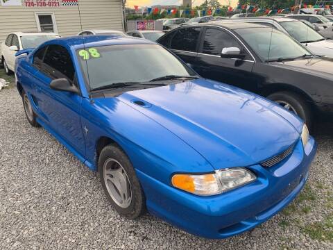 1998 Ford Mustang for sale at Trocci's Auto Sales in West Pittsburg PA